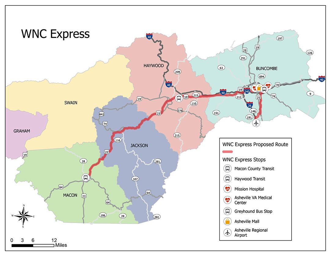 Macon County Transit WNC Express Route